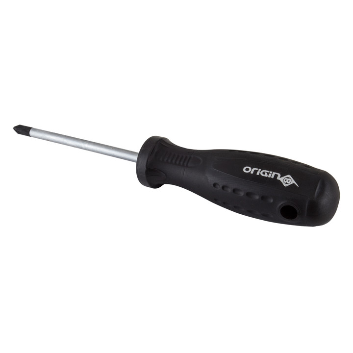 Origin8 PH-2 Phillips Head Screwdriver | Durable Cr-V Steel, Non-Slip Grip 62922