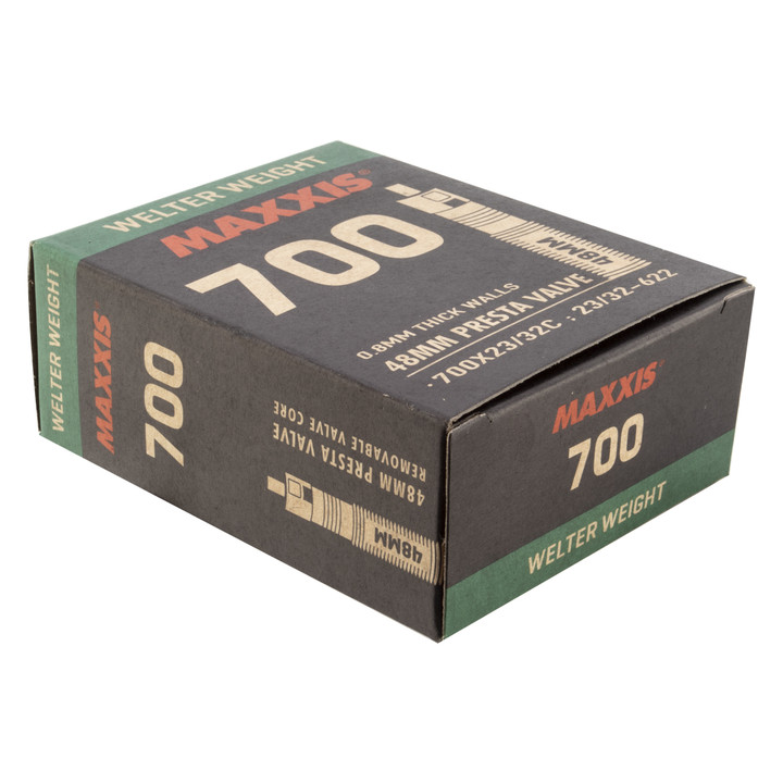 Maxxis Welterweight 700x23-32 PV Tube 48mm RVC for Road and Cyclocross IB00099900