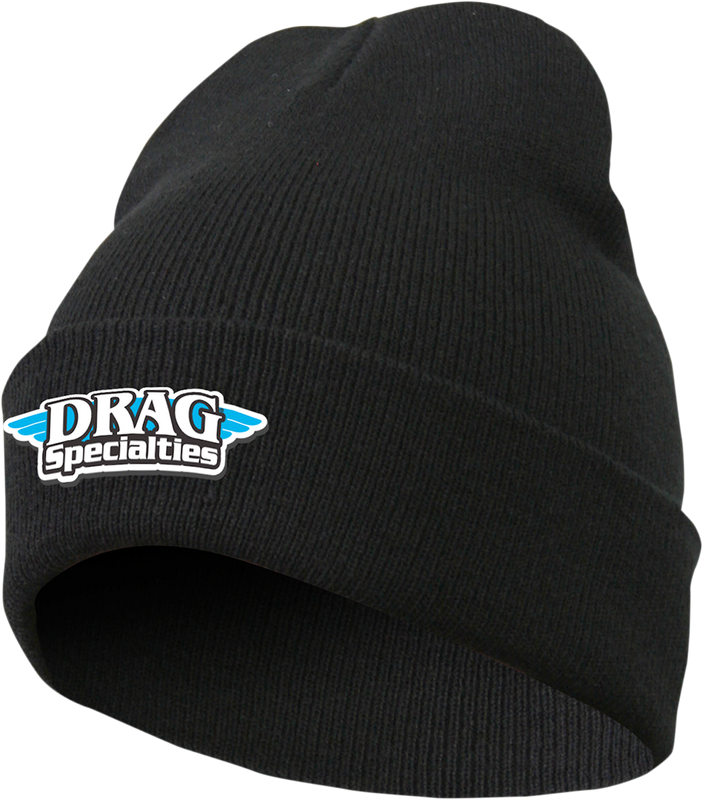 Throttle Threads Drag Specialties Stocking Cap - Black DRG23B12BKOR