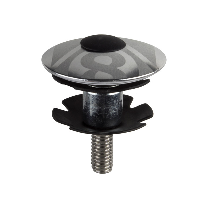 Origin8 Capster Silver 1-1/8" Alloy Headset Cap Star Nut 35737
