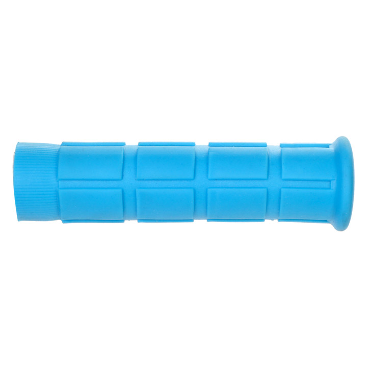 Sunlite Classic Light Blue MTB Bike Grips - Soft Kraton Rubber, 120mm 31874