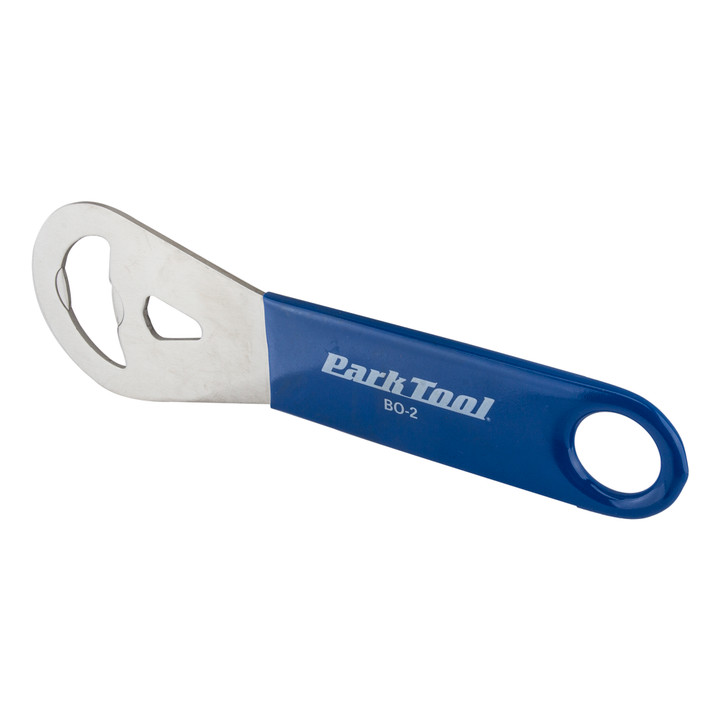 Park Tool Bottle Opener Blue Coated Vinyl Handle Stainless Dishwasher safe BO-2