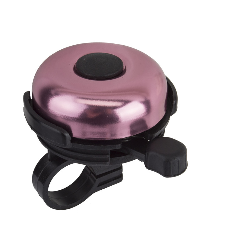 Pink Alloy 53mm Ringer Bell Handlebar Mount for Bikes 910158