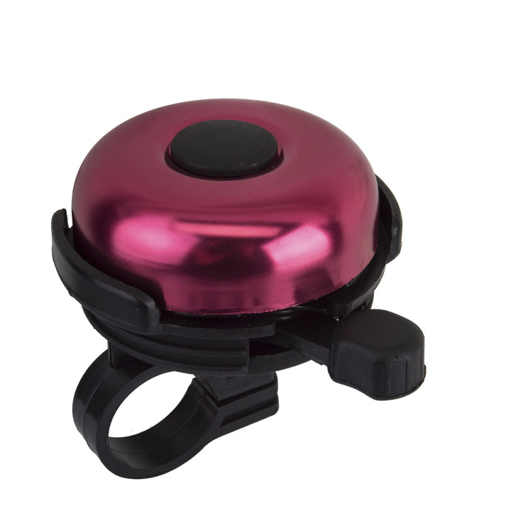 Sunlite 53mm Alloy Ringer Bell Red Lever - Handlebar Mount, Universal Fit 910160