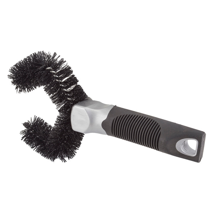 White Lightning Easy Clean Tire Brush Black Adjustable Head Use Wet or Dry TB0060102