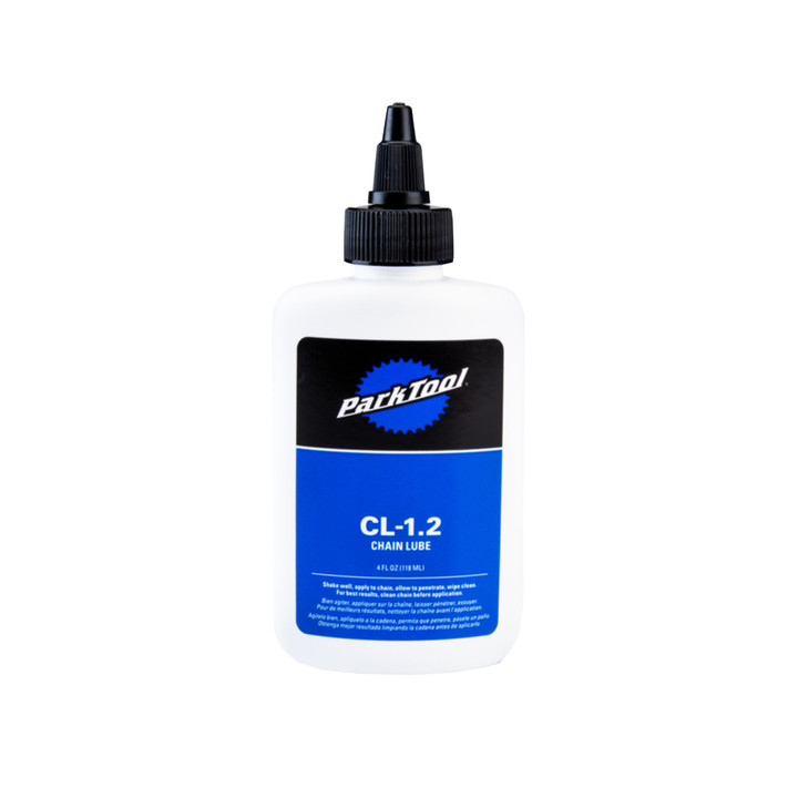 Park Tool CL-1.2 Synthetic Chain Lube 4 oz | Wet/Dry Bicycle Chain Lubricant CL-1.2