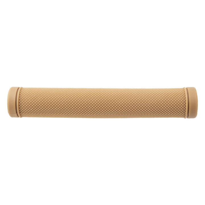 Pure Cycles Track Star Gum Bicycle Handlebar Grips 178mm, Durable Rubber, Micro-Textured Surface 310415