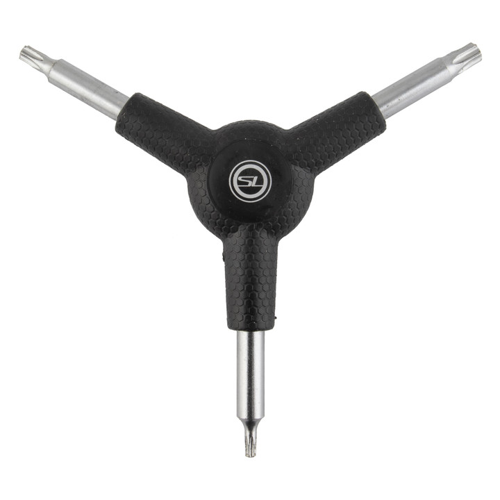 Sunlite Black Torx Y Wrench Set T10-T30, Heat-Treated Steel 611061