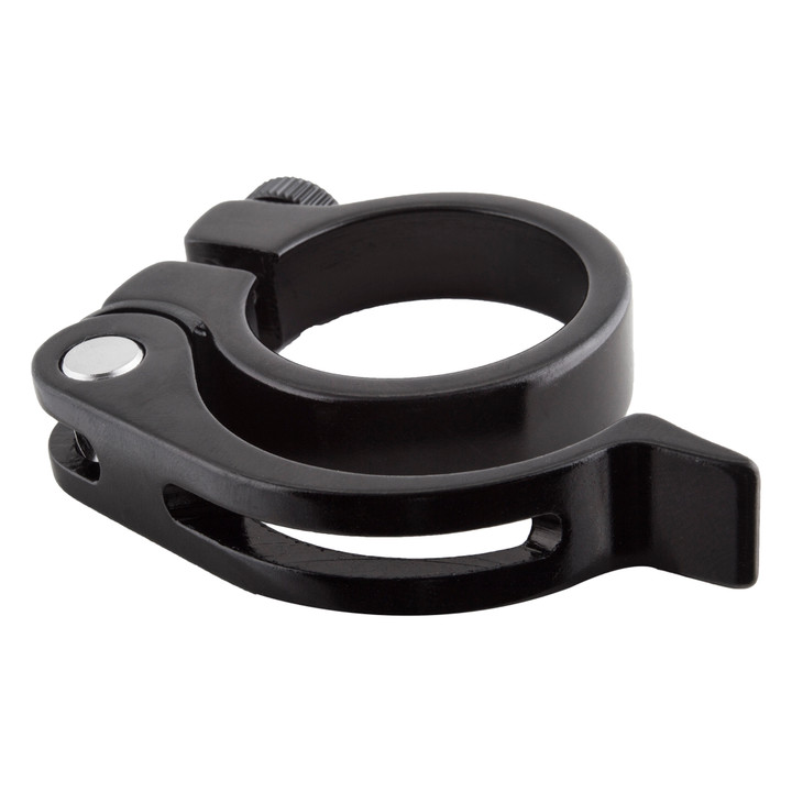Sunlite 34.9mm Forged Alloy Safety Lock Seat Clamp - Black 52185