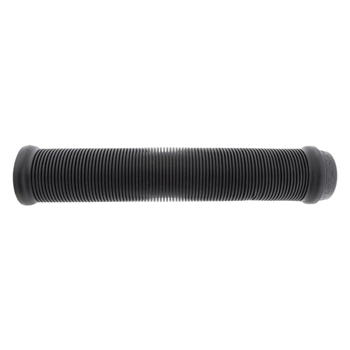 Rant H.A.B.D Flangeless Mushroom Bike Grips - Durable DCR Rubber, Black 403-18171