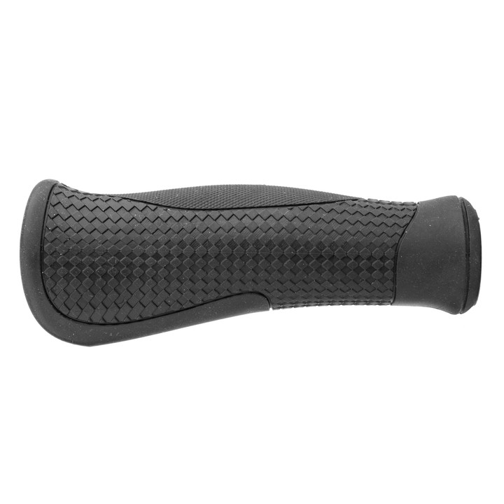 Sunlite Ergo Ridge Bike Grips - Dual Kraton Rubber, Comfortable, Non-Slip 31805
