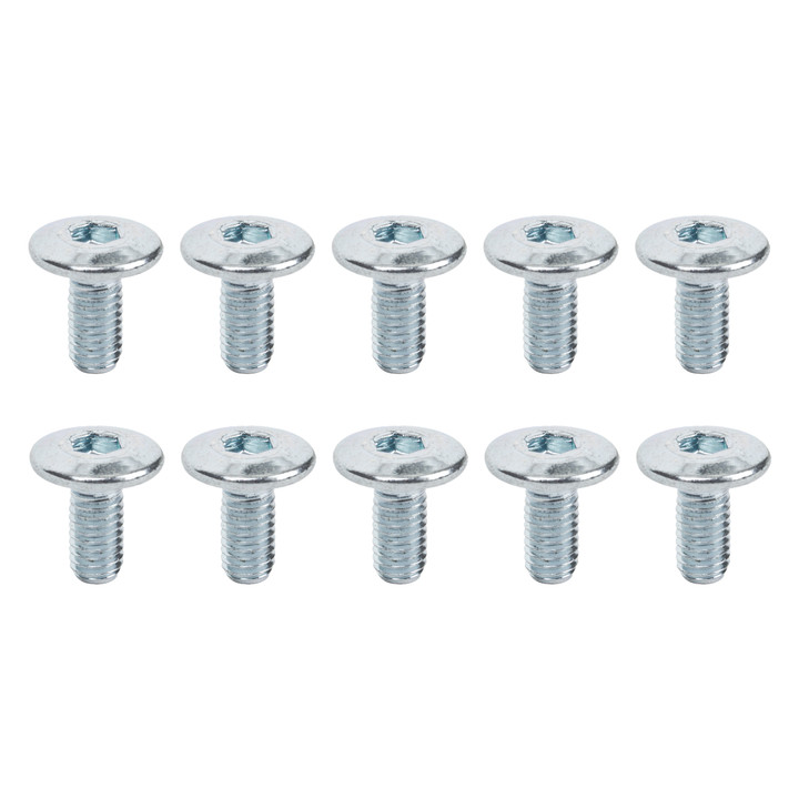 Sunlite SPD-SL Road Cleat Screw Set | Hardened Steel, 5x12mm 41551