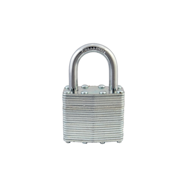Sunlite 40mm Hardened Shackle Flat Tumbler Lock 2 Keys 3965