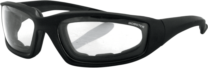 Bobster Foamerz 2 Sunglasses - Matte Black - Clear Lens ES214C