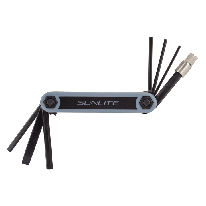 Sunlite OMT-9 Multi-Tool Hex Keys and Screwdrivers, Compact and Durable 610220