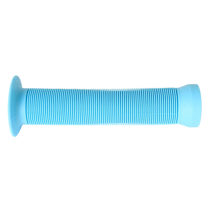 Black Ops Circle BMX Grips Flange - 145mm Light Blue 31866