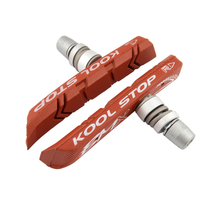 Koolstop BMX Brake Pads Kool-Stop 78.5mm 1 Pair Salmon KS-BMXSA