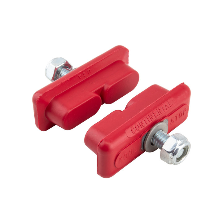 Koolstop Continental 1 Pair Composite Wheels Red KS-CRC