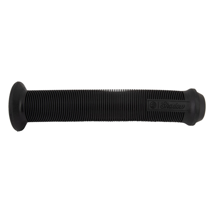 Shadow Conspiracy VVS DCR Flanged BMX Bike Grips - 165mm, Black 103-07020