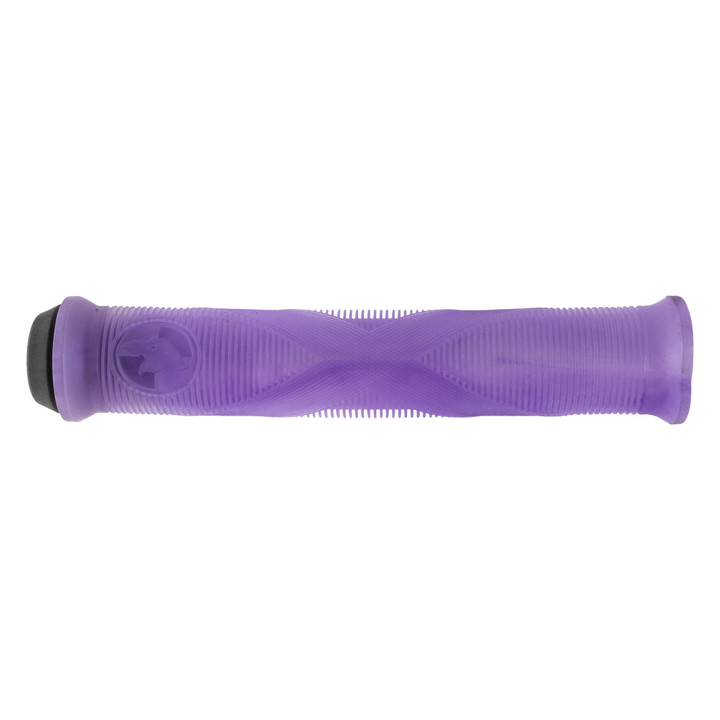 Shadow Conspiracy Spicy DCR Flangeless BMX Bike Grips 165mm Purple 140-07021