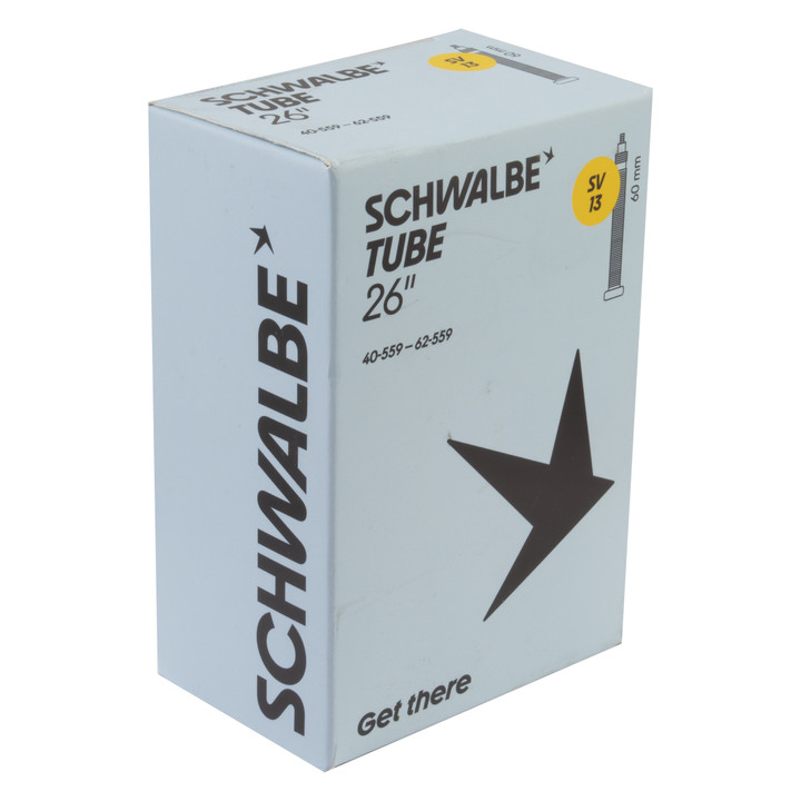 Schwalbe 26x1.40/62 PV Tube - Durable, Lightweight, Puncture-Resistant 10463123