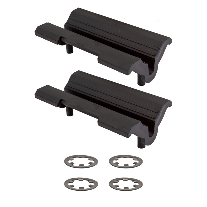 Park Tool 468G Rubber Clamp Cover Double Cable Grooves Pair Soft Jaw 468G