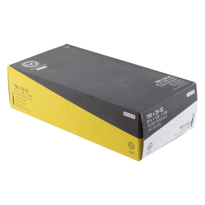 Sunlite Thorn-Resistant Presta Valve Bike Tubes 700x25-32, 60mm 63884