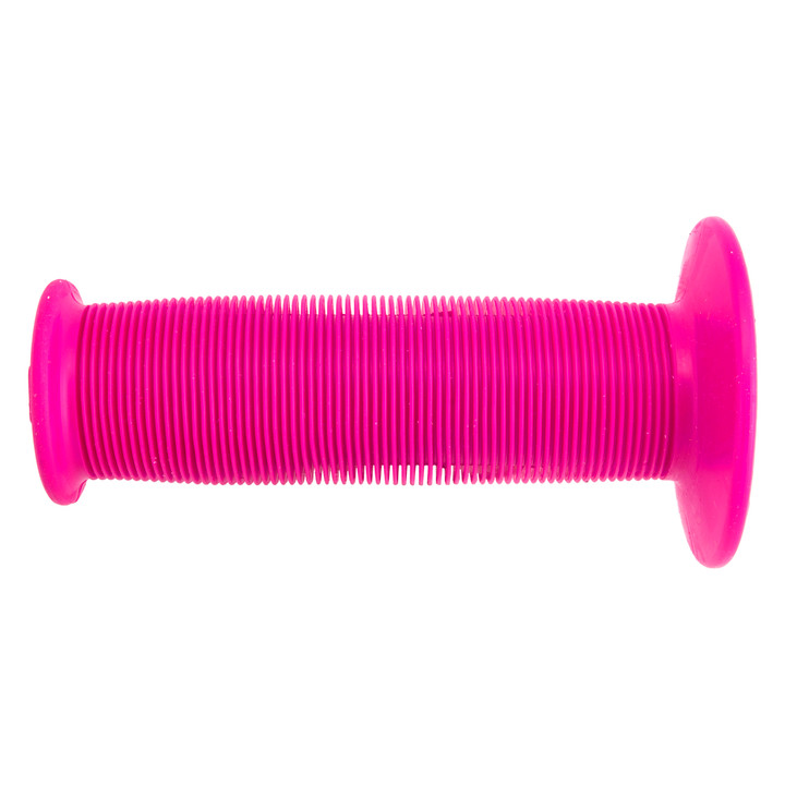 ODI Mushroom Single Ply Bike Grips Flange, Pink, 120mm F01MHP