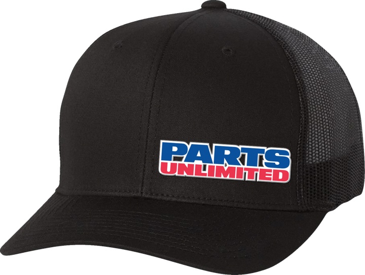 Parts Unlimited Parts Unlimited Hat - Black 2501-4089