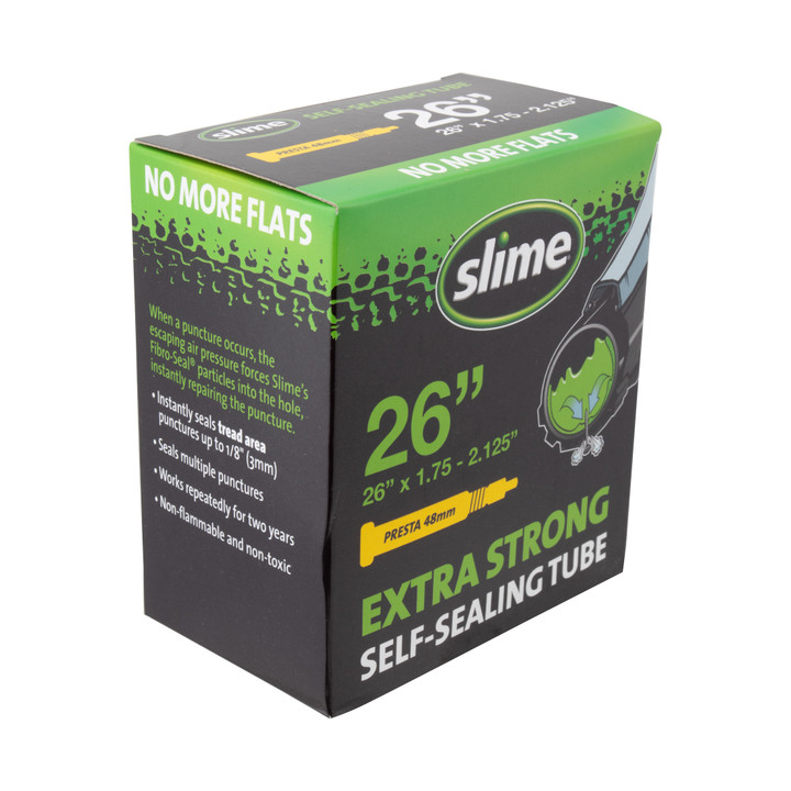 Self-Sealing 26" Bike Tube Presta Valve and Puncture Protection 30084