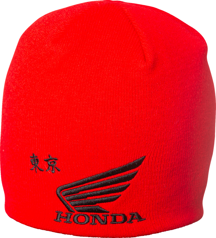 D'Cor Visuals Honda Factory Beanie - Red 70-141-1