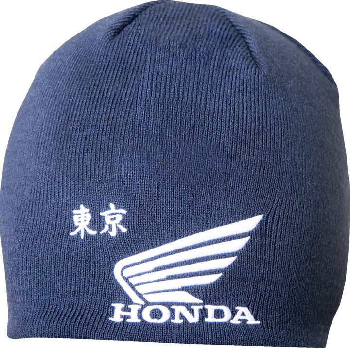 D'Cor Visuals Honda Factory Beanie - Navy 70-142-1