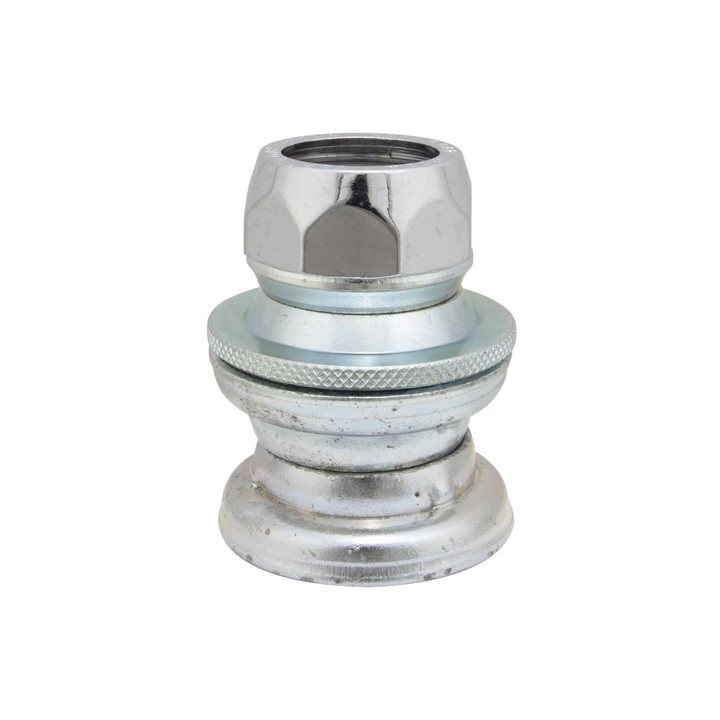 Steel Threaded Bicycle Headset - EC30/25.4, Silver, Sealed Bearings 4080