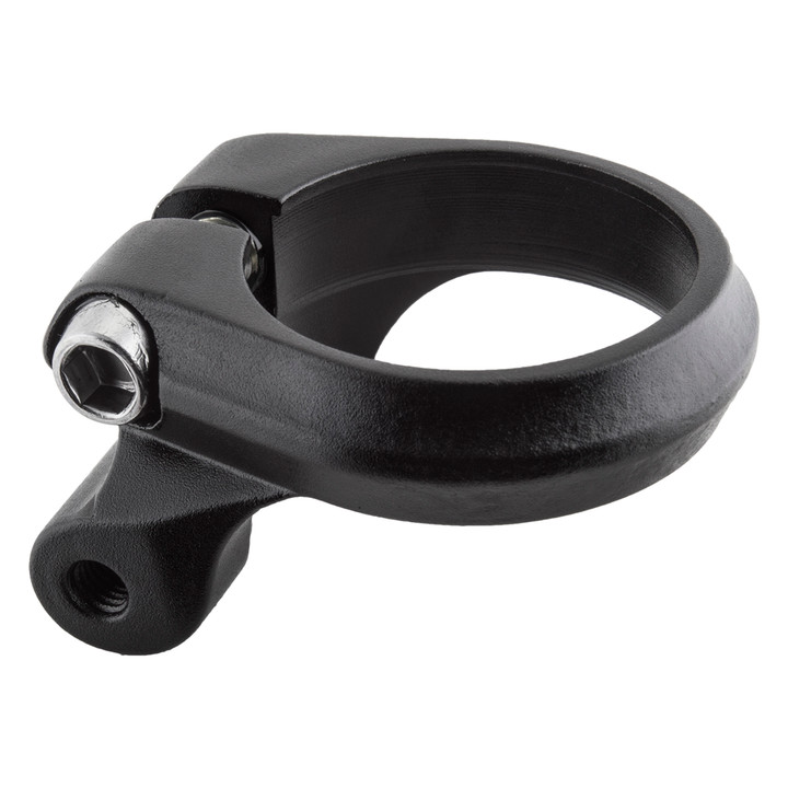 Sunlite Alloy Seatpost Clamp Rear Rack Mount - 34.9mm Black 51866
