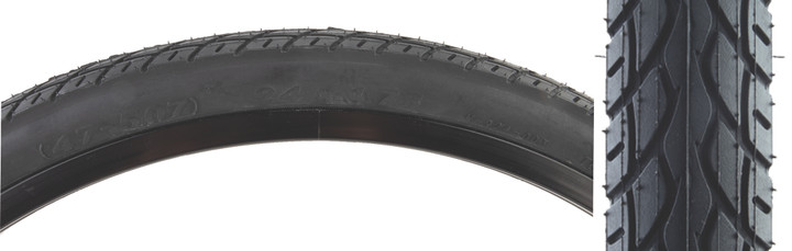Sunlite Urban 24 x 1.75 BK/BK K924 Tire Wire Clincher Reflective No. ISO 507 592876