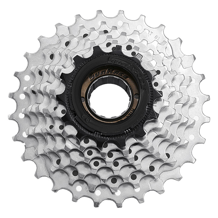 Sunrace MF-M2A 7-Speed Freewheel 14-28T Steel and Polymer Construction MFM2A.7DS0.1S6.BX.C