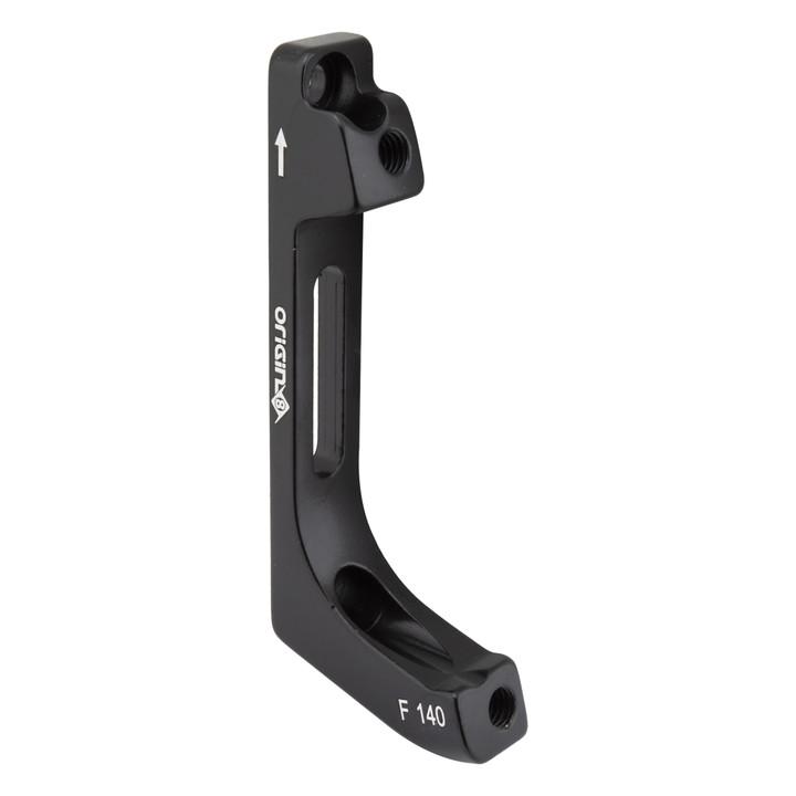 Origin8 Flat to Post Mount Disc Brake Adapter 140mm, Aluminum, Compatible 121077
