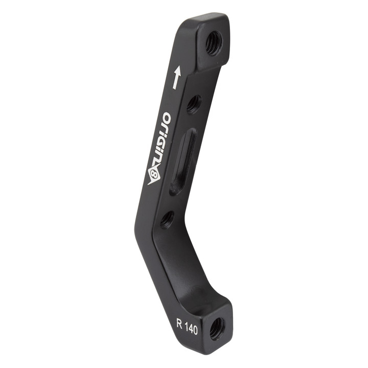 Origin8 Flat to Post Mount Disc Brake Adapter 140mm, Aluminum, Skillful Conversion 121078