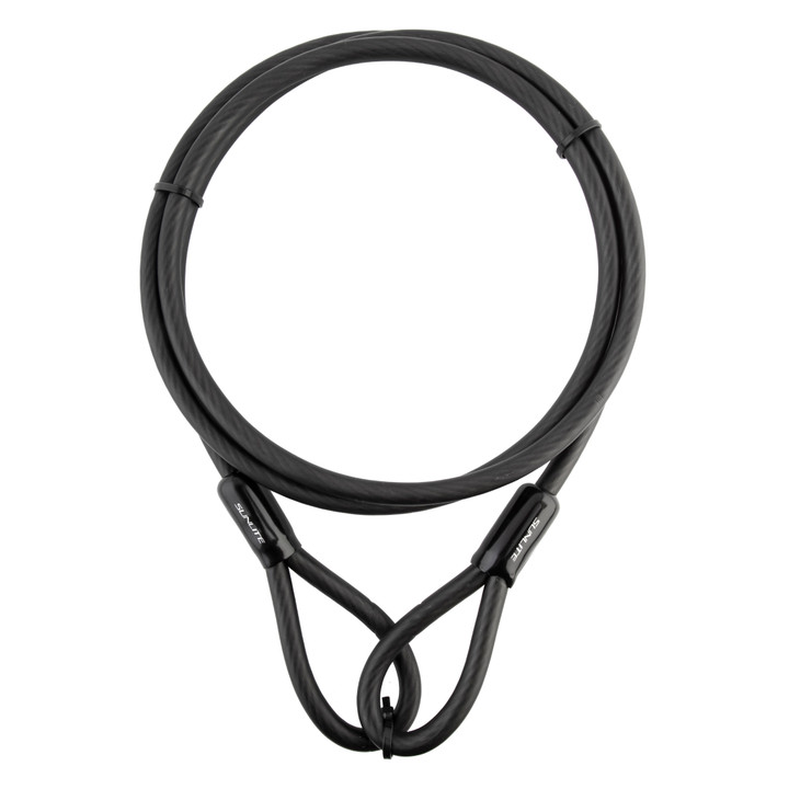 Sunlite 10mm Weatherproof Straight Security Cable - 7ft Bicycle Locking Cable 39443