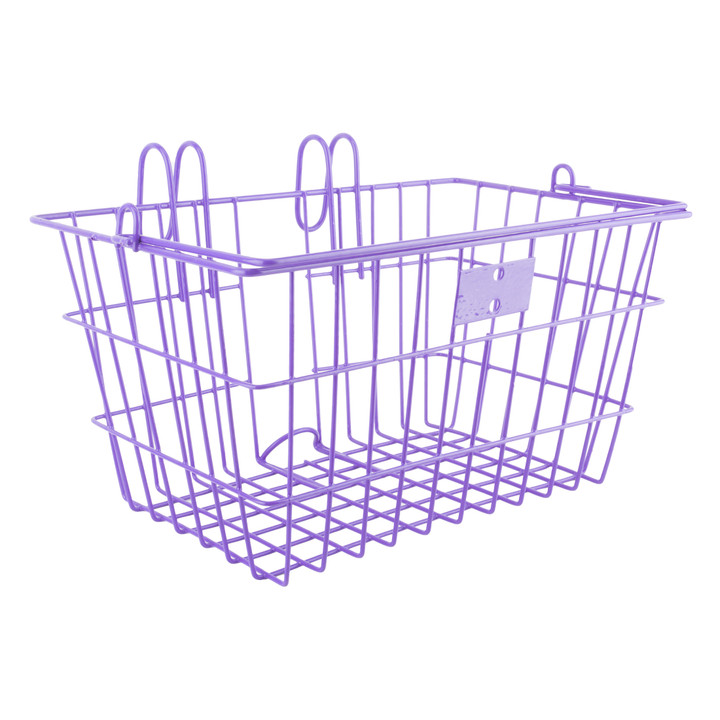 Sunlite Lift-Off Steel Front Basket - Durable Powder-Coated Cycling Accessory 90225