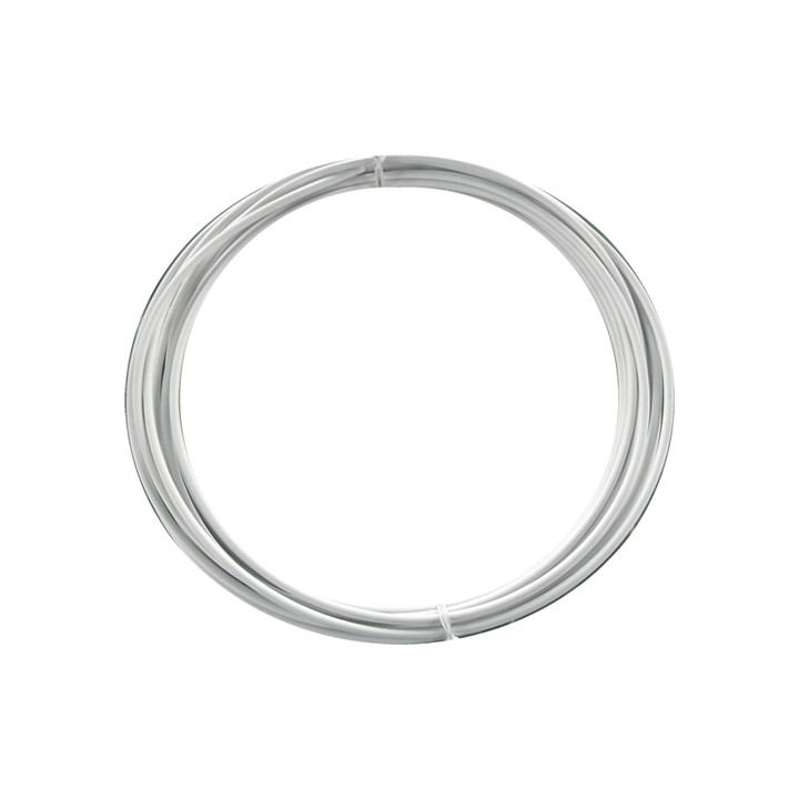 Sunlite 4mm SIS Bike Cable Housing, 7.6m, White - Durable and Lightweight 14551