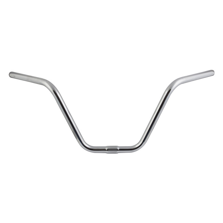 Sunlite Chrome Steel Hi-Rise 27.5" Cruiser Handlebars, 9" Rise 34561