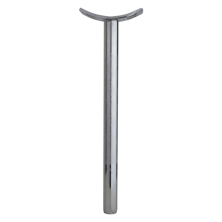 Sunlite Chrome Unicycle Seatpost 22.2mm, 300mm, 4-Bolt Clamp 51648