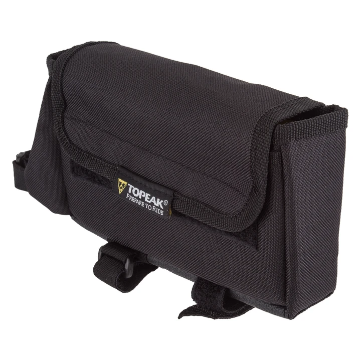 Topeak TriBag Bike Frame Bag - Durable Polyester, Quick Access, Velcro Mount TC9851B