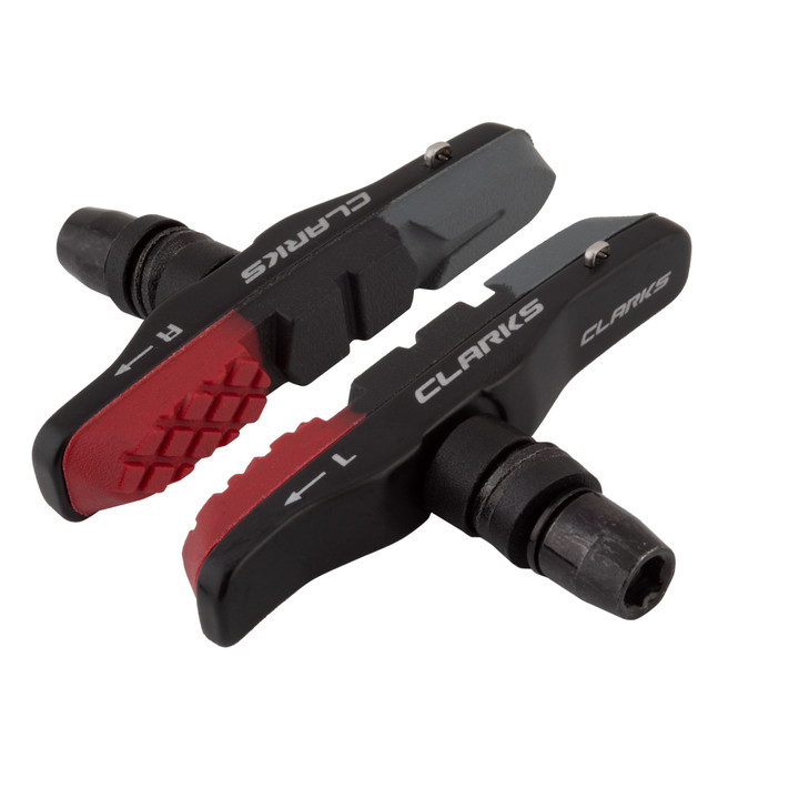 Clarks CPS513 72mm MTB Brake Shoes Triple Compound and Hardware CPS513
