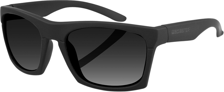 Bobster Capone Sunglasses - Matte Black - Smoke Lens ECAP001