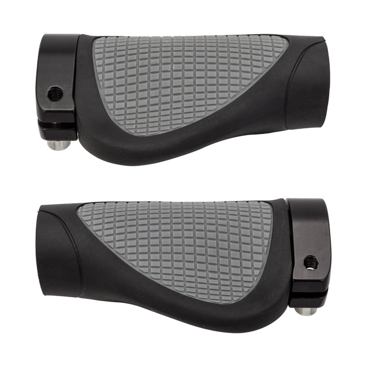 Sunlite Ergonomic Locking Single Lock-On Bike Grips, 95mm Black 310040
