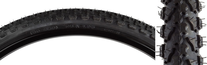 Sunlite Mod Quad 26x1.95 Clincher Road and Light Trail Tire Reflective Sidewall 59420