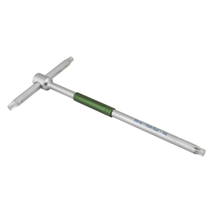 Park Tool THT-40 Sliding T-Handle Torx Wrench | Chrome Vanadium and Aluminum Grip THT-40