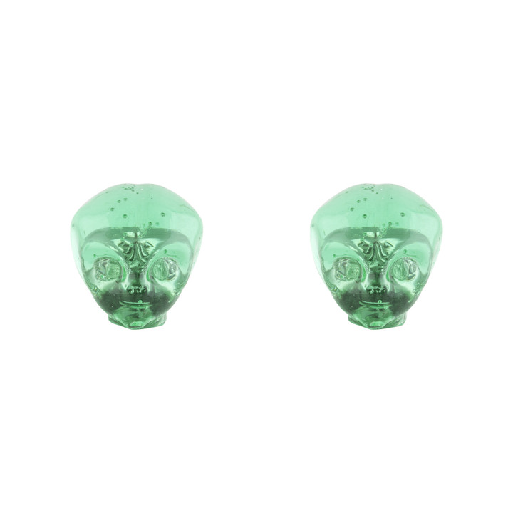 Alienation E.T. Green Alien Valve Caps - Translucent Schrader Accessories 914848